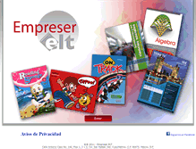 Tablet Screenshot of empreser-elt.com